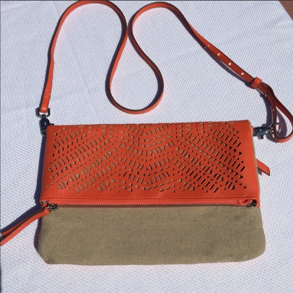 ⛱️🔥Stella & Dot - Orange Waverly Bag - Picture 4 of 5